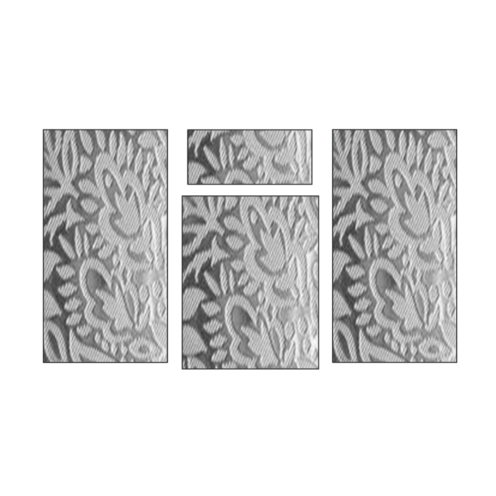 Fanlight Over Fixed Next to Side Hung Each Side UPVC Window *