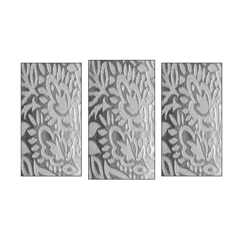 Middle Fixed With Side Hung Each Side UPVC Window *