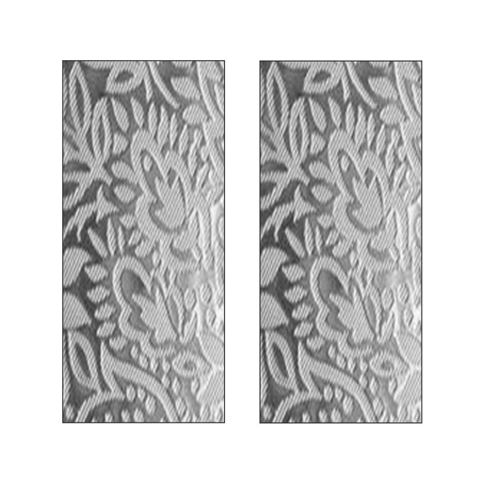 Double Side Hung Fixed Mullion UPVC Window *