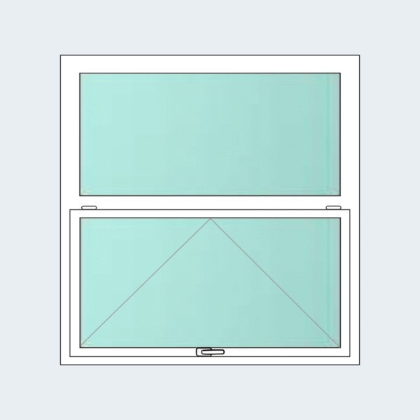 Fixed Over Top Hung Window