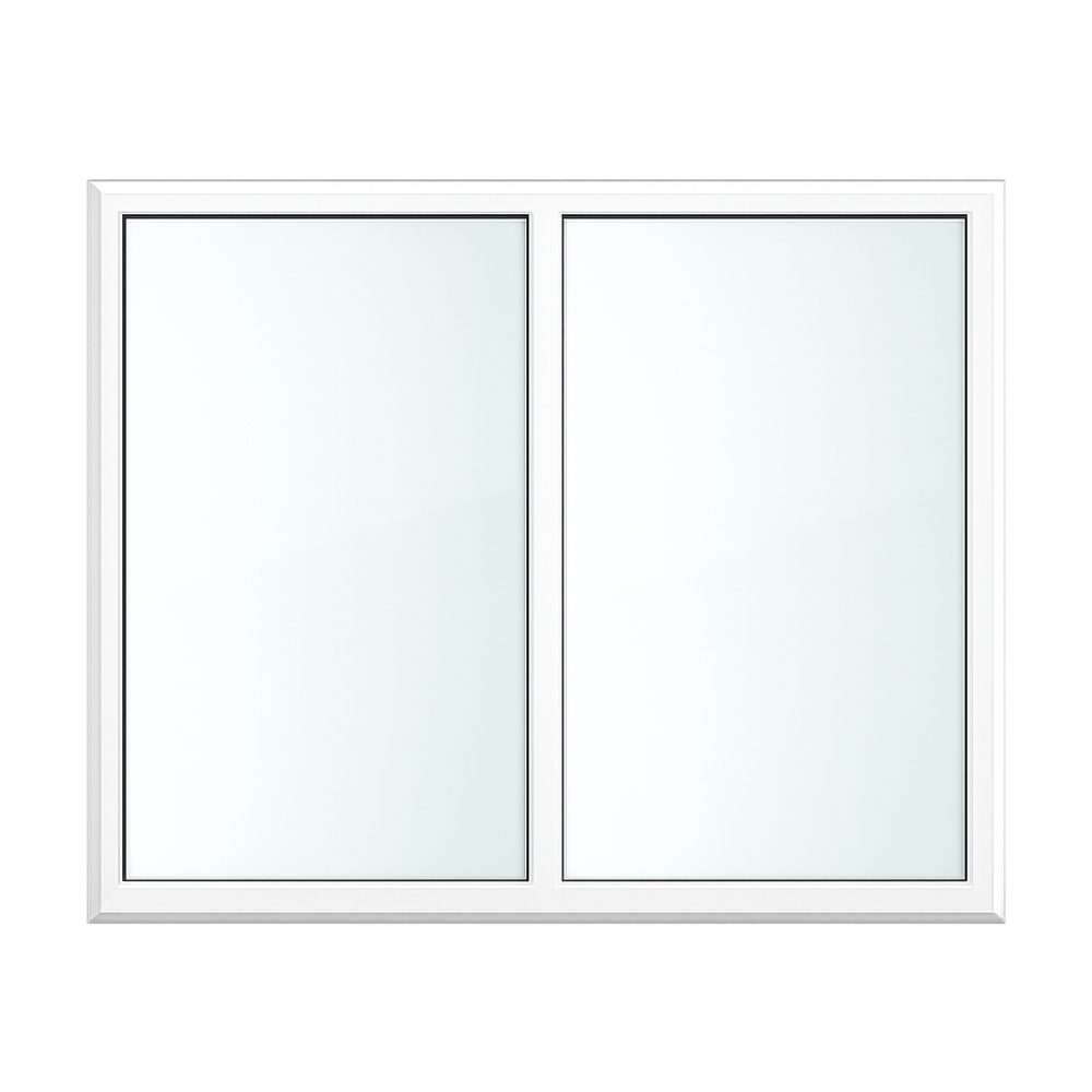 Fixed Frame with Mullion UPVC Window *